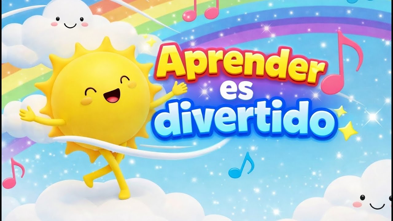 Aprender es divertido 🌈✨ Música educativa para niños.