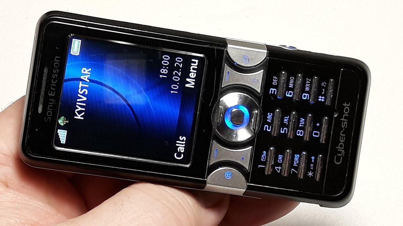 Sony Ericsson K550i Ретро телефон Капсула времени из Германии