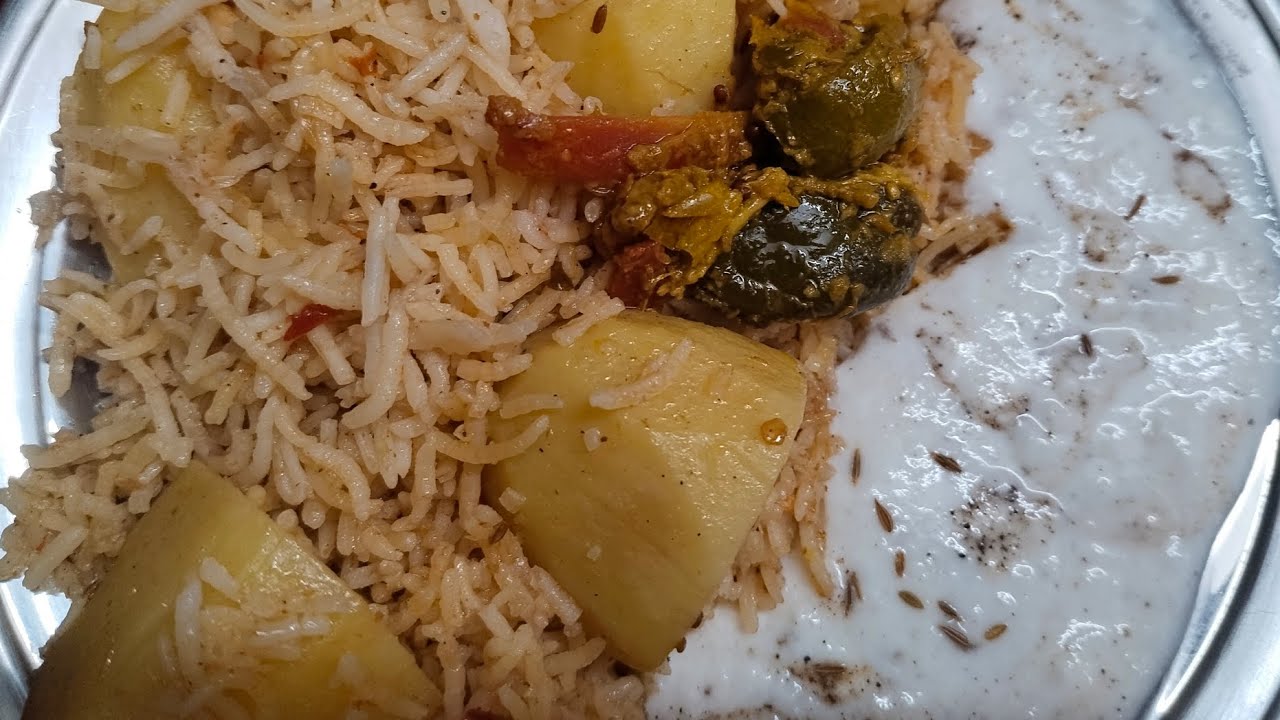 Aloo wale chawal recipe 