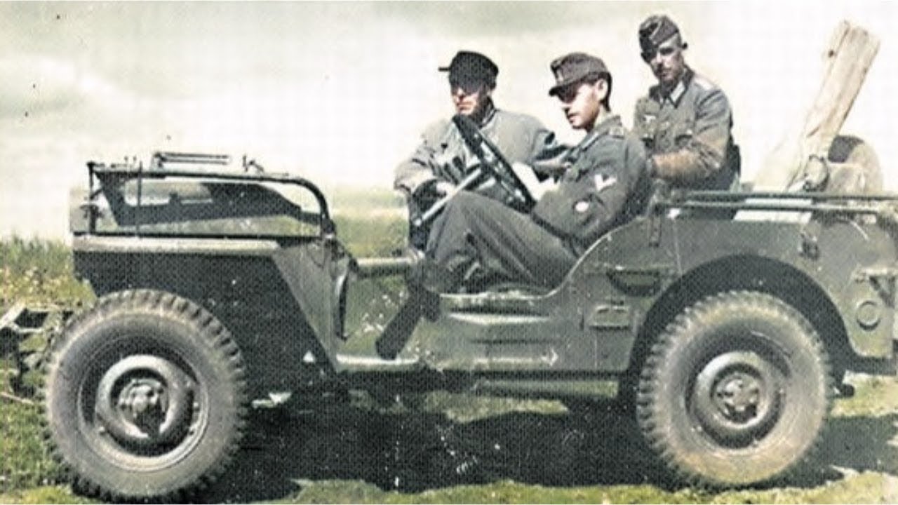 Des Mécaniciens De La Wehrmacht Ont Conduit Une Jeep Capturée — Puis Ont Admis N’Avoir Jamais