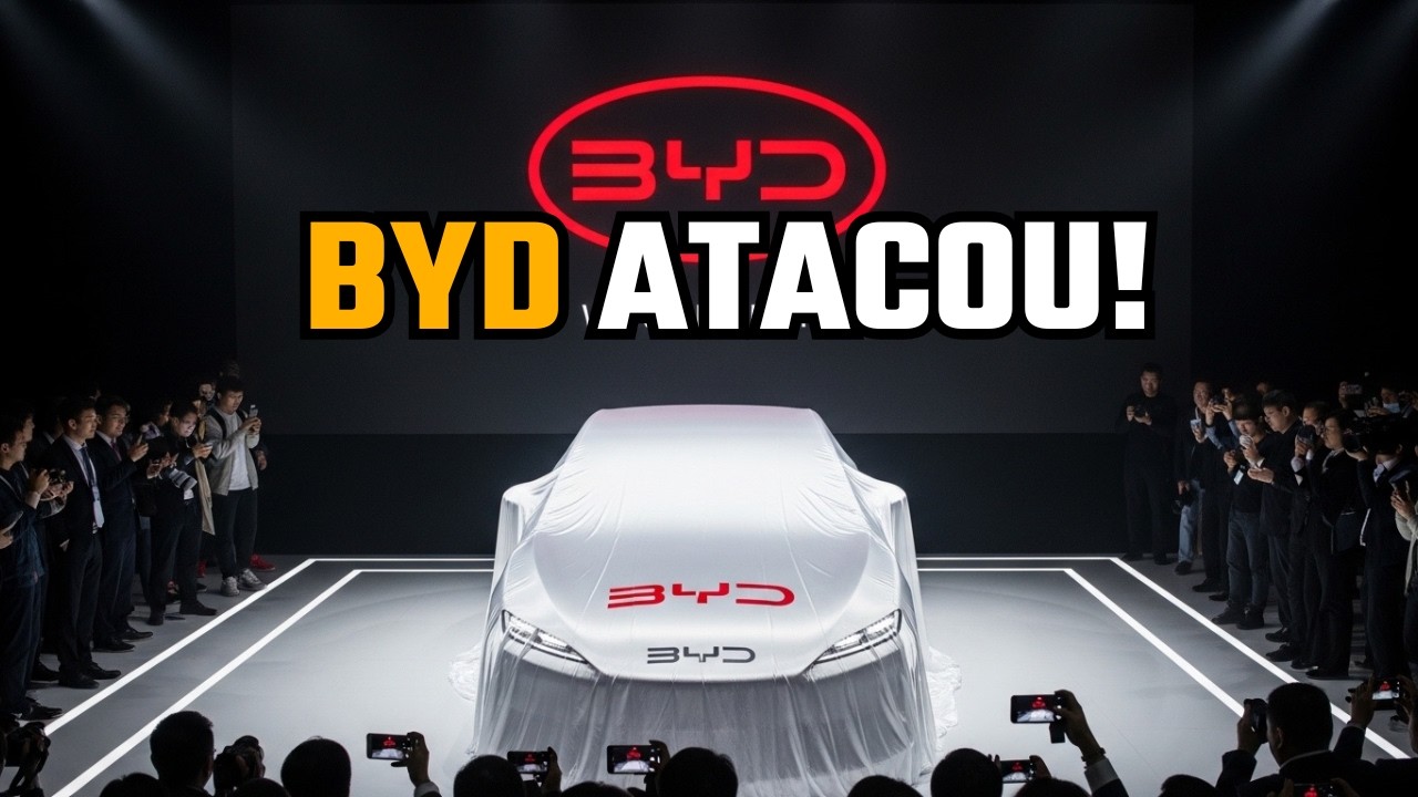 INVAS&Atilde;O TOTAL! A BYD Lan&ccedil;a 5 Carros Novos Para Destruir Toyota e Ford no Brasil de Uma Vez!