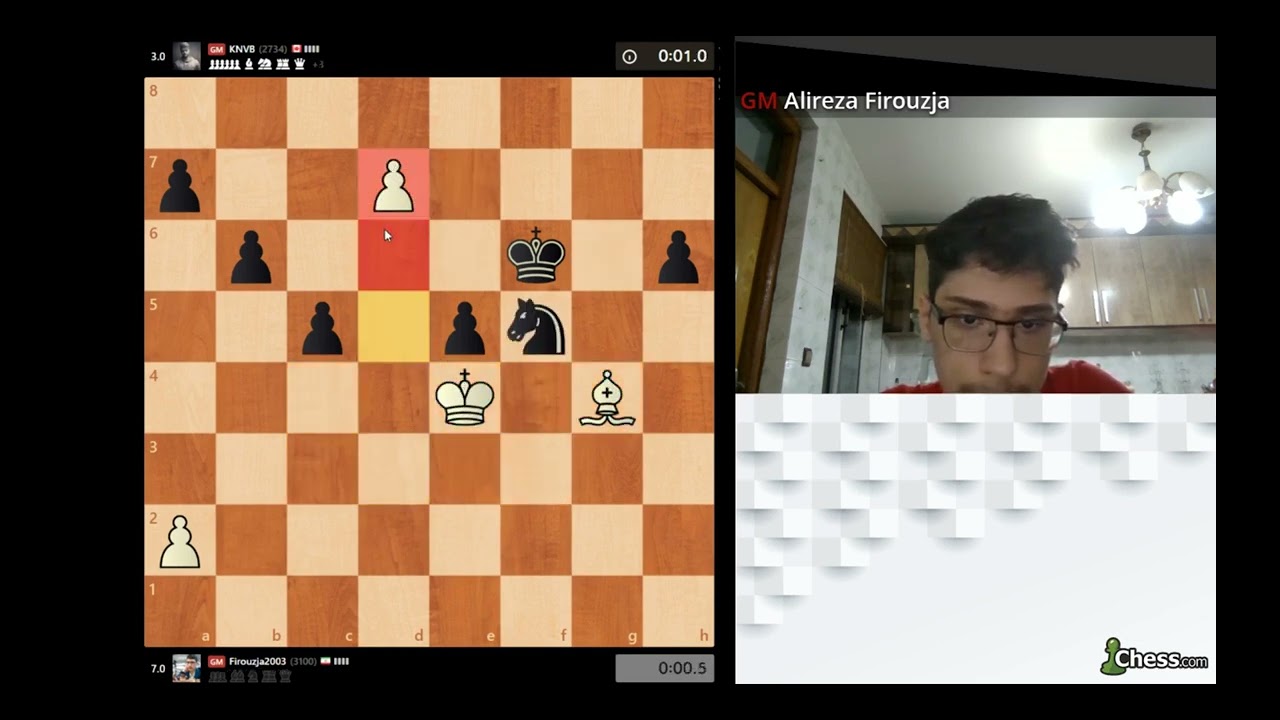GM Alireza Firouza calls Chessbrah's Aman Hambleton 