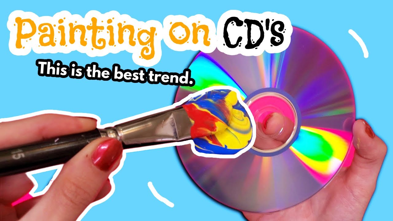 Painting CD's - CD Art