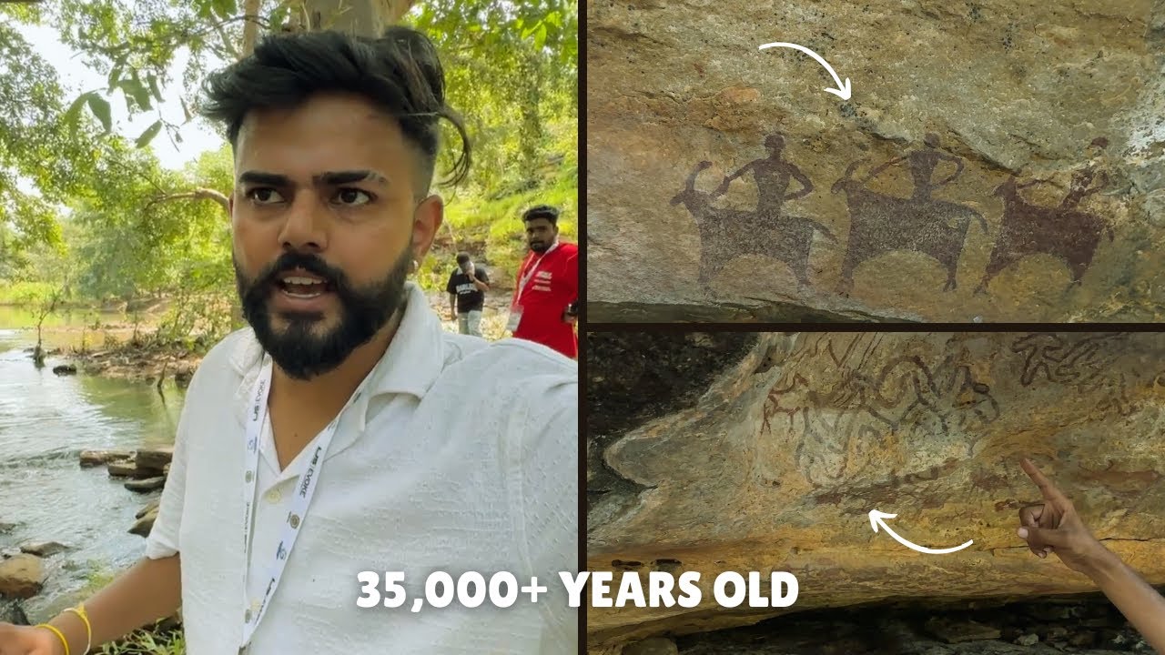 Uncovering India’s Oldest Paintings | 35,000 Years Old in Madhya Pradesh😍