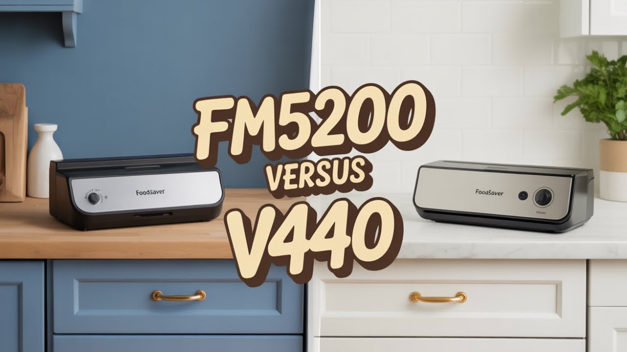 FoodSaver FM5200 vs V4440 Review ✅ Which Vacuum Sealer Is Best in 2025?