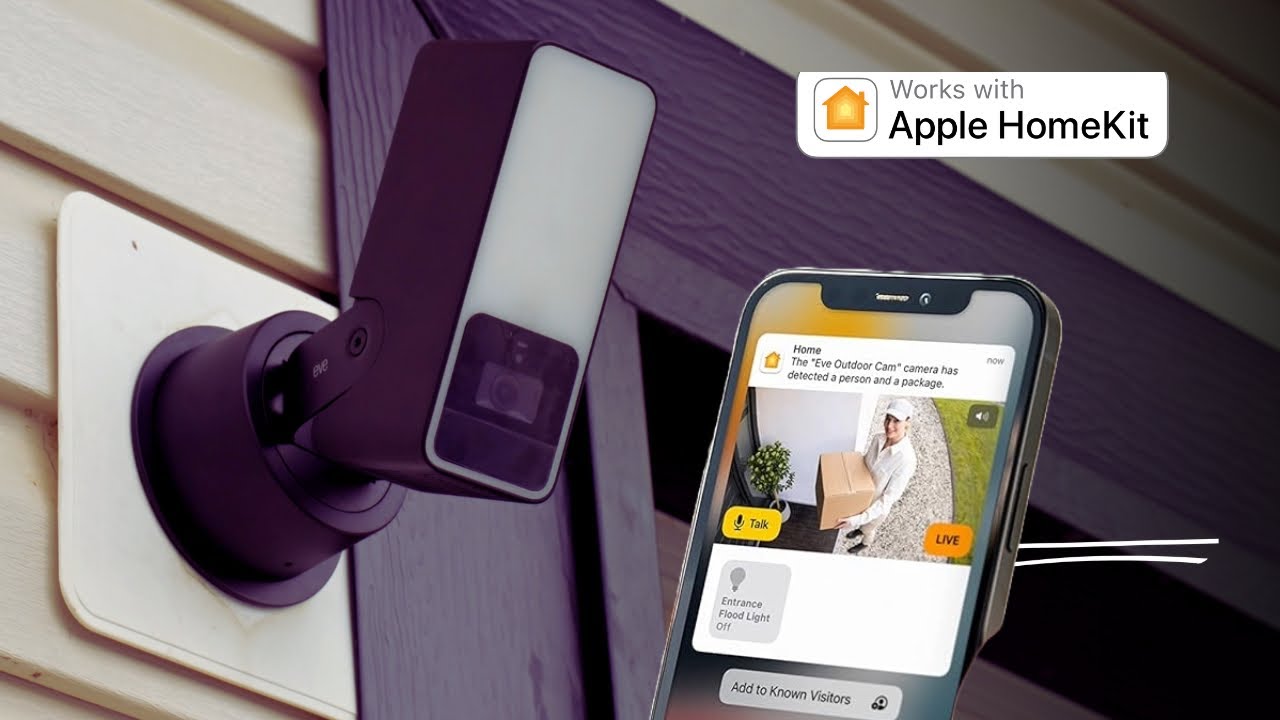 Apple Homekit Security Camera: Eve Outdoor Camera