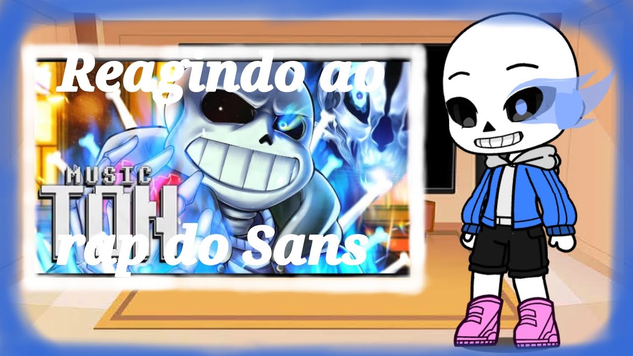 {•Undertale + Charlie reagindo ao rap do - Sans: Julgamento final (Papyrus da batata)•} 
