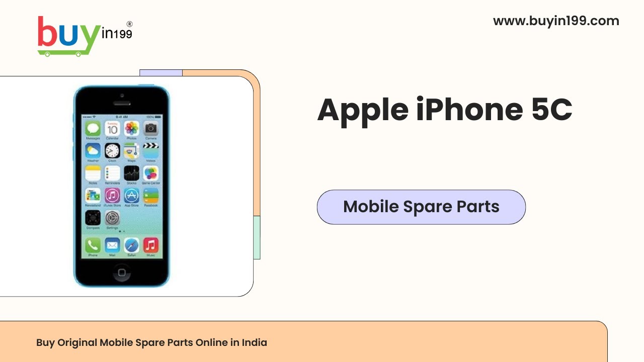 BUY!! Apple iPhone 5C Mobile Spare Parts Online @buyin199