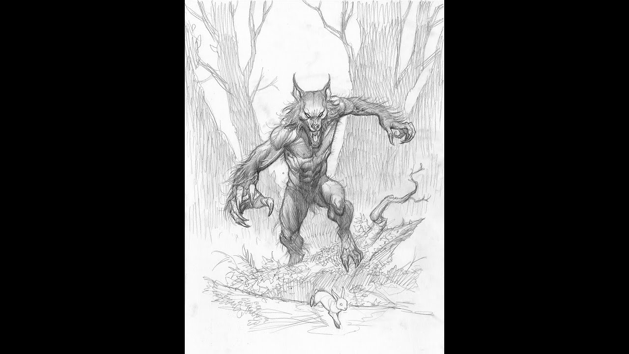 Frank Cho Drawing Demo - Werewolf
