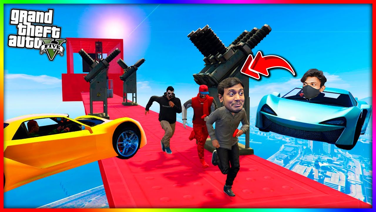 Cars VS Runners in GTA 5