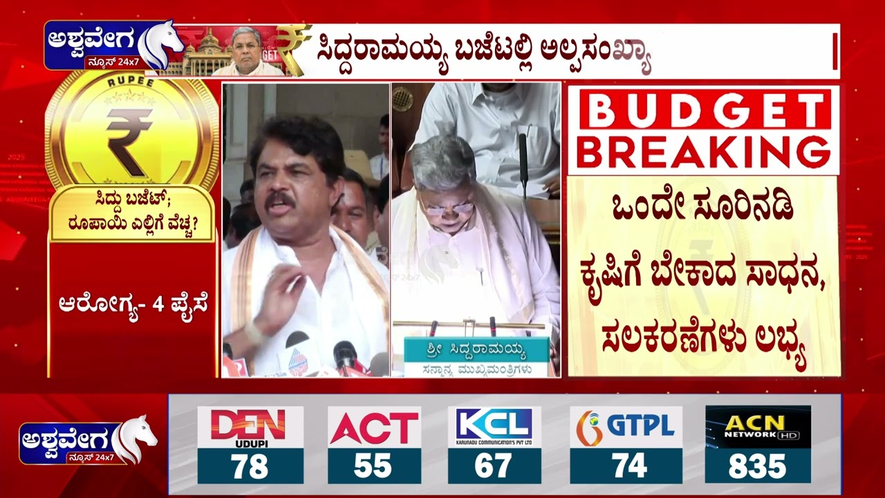 ಬಜೆಟ್‌ ನಲ್ಲಿ ಬರೀ ಸಾಲ ಸಾಲ. . ಜನರಿಗೆ ಬರೀ ಚೊಂಬು. . ಚೊಂಬು. . !| R.Ashok Slams Karnataka Budget 2026