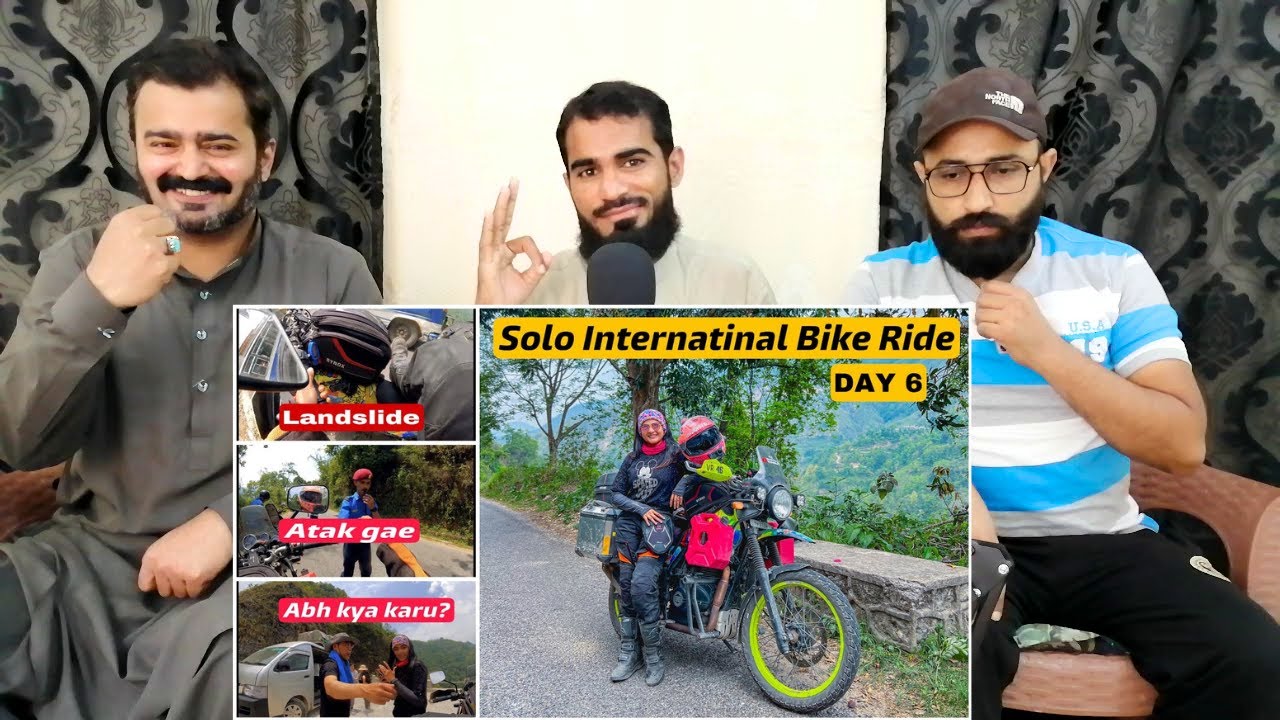 Riding in NEPAL - SAVAGE mode on || RiderGirl Vishakha | Pakistani Reaction