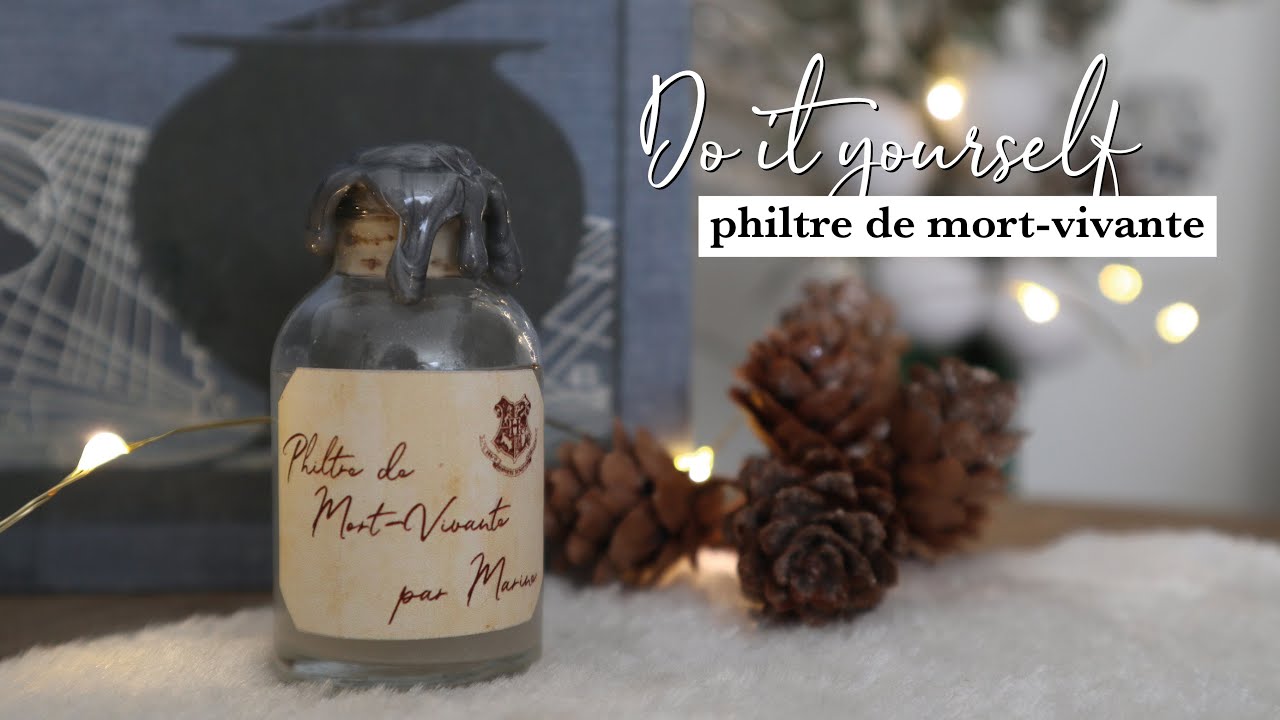 DIY HARRY POTTER | LE PHILTRE DE MORT-VIVANTE ⚗️