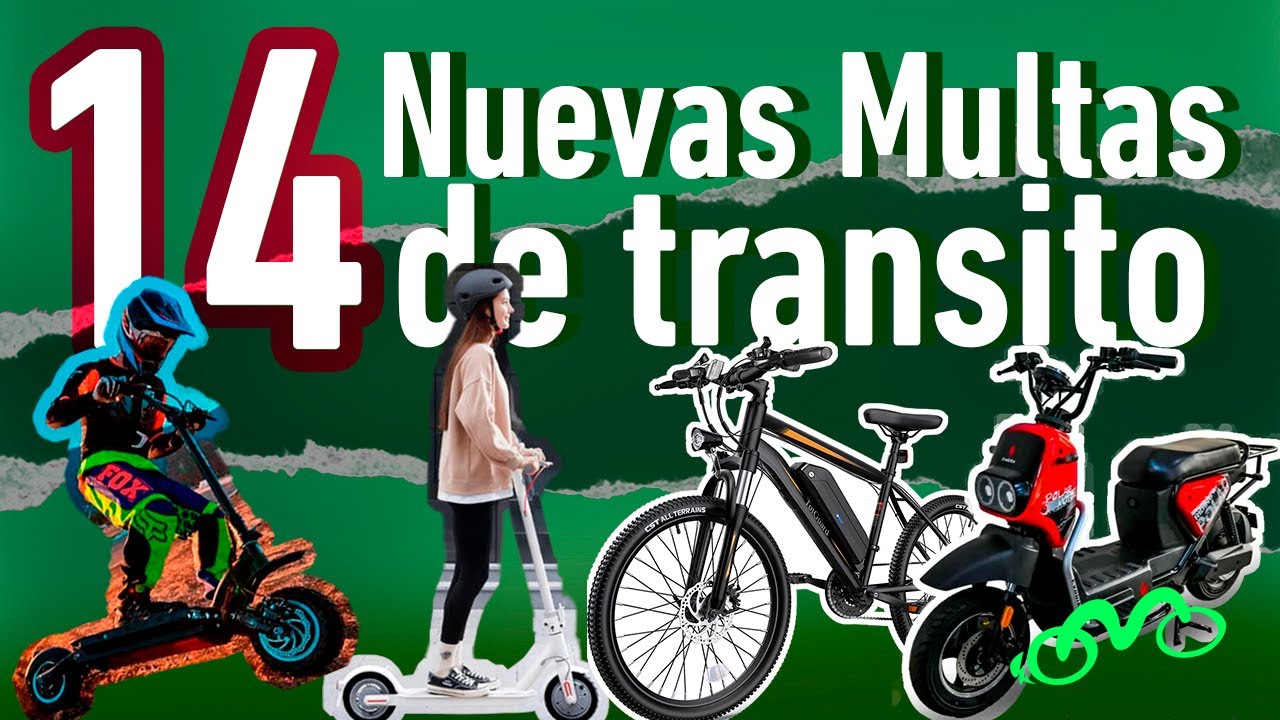¿Soat, Tecnomecanica y multas para bicicletas y patinetas eléctricas?