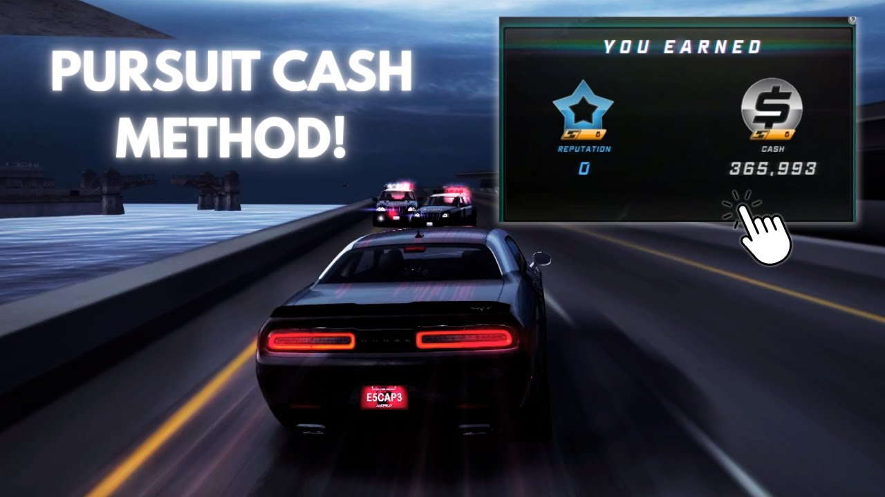 NFS World - Pursuit Cash Method