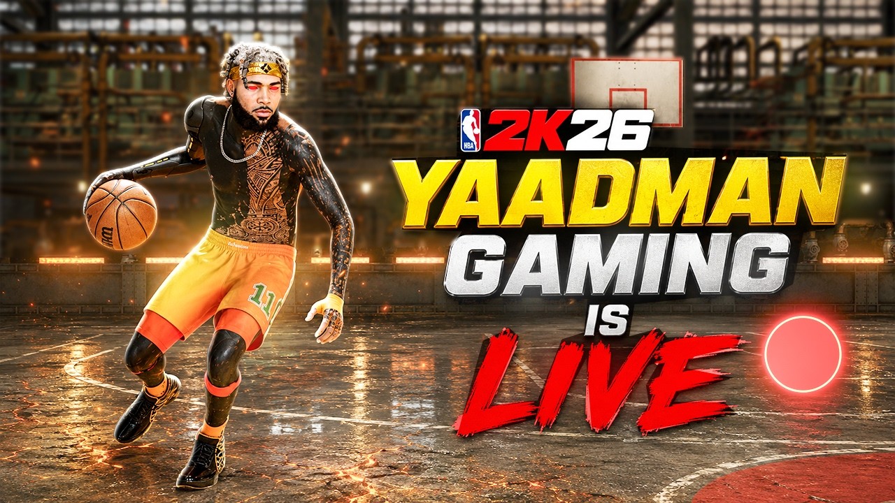 RUNNING WITH THE #1 7'4 PG in NBA 2K26! YAADMANGAMING IS LIVE on NBA 2K26! VET 2 GRIND!!