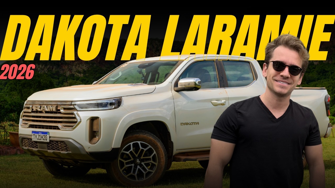 Nova RAM DAKOTA A Partir de R$290 MIL. Melhor que Hilux e Ranger?