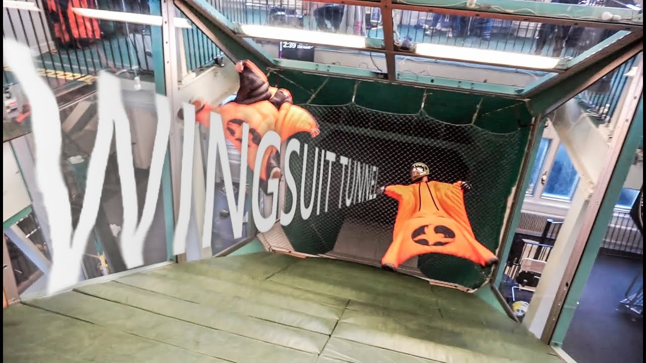 Indoor wingsuit tunnel!