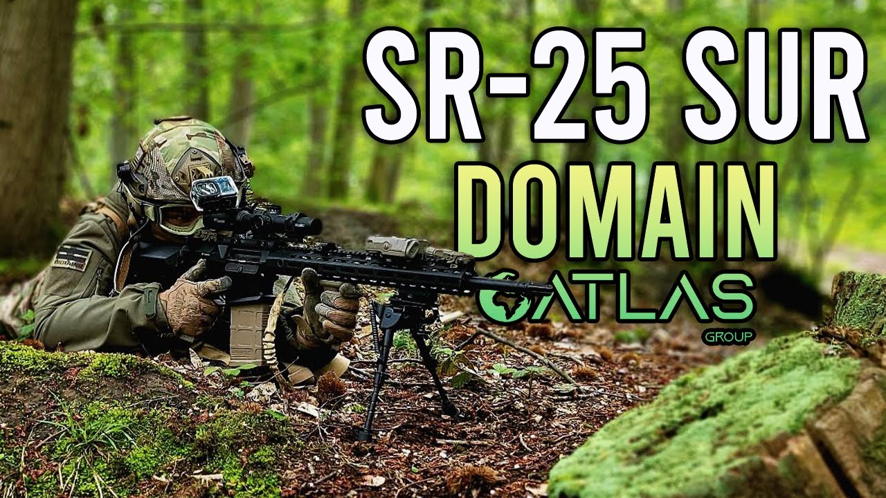 Airsoft Français - Je snipe au SR25 DMR sur Domain - Wild Trigger #cyma