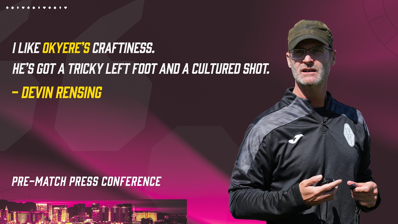 Pre-Match Press Conference | Las Vegas Lights FC at FC Tulsa