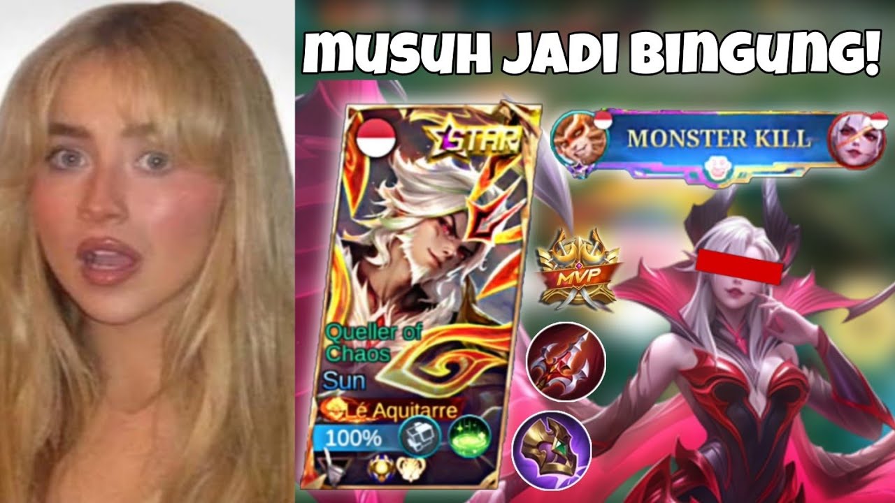 SABRINA CARPENTER TIDAK TAHU KALAU BEGINI CARANYA LAWAN ALICE DI EXP LANE BIAR LANGSUNG MVP!! | MLBB