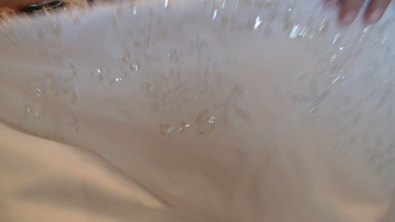 Cutting up a Wedding Gown for Craft Purposes