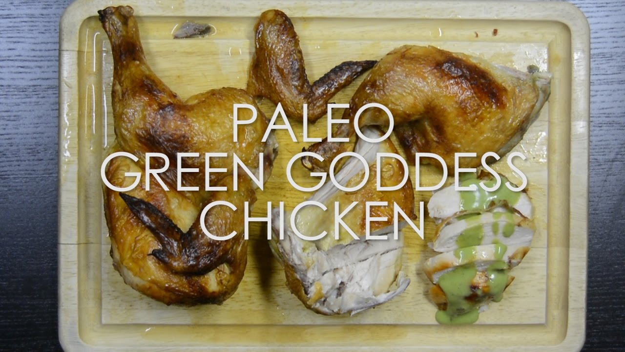 RECIPE: Paleo Green Goddess Chicken