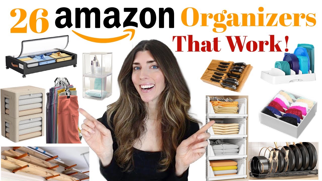 26 органайзеров для дома от Amazon, которые действительно работают и которые ВАМ ПОНАДОБЯТСЯ в 20...