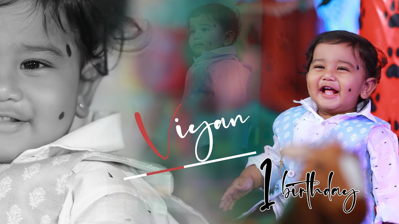 VIYAN 1st BIRTHDAY HIGHLIGHT 2023 | BY ! CBD PHOTOGRAPHY |  8977799984 #indian #birthday #telangana
