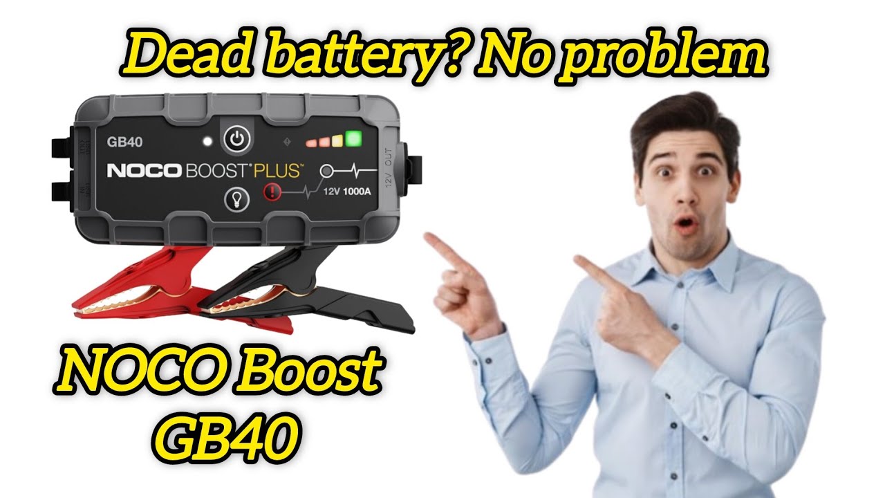 NOCO Boost GB40 | Best Portable Car Battery Booster 2026