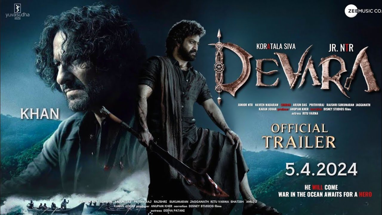 #NTR30 Teaser Trailer Hindi 2023 | Jr NTR | Koratala Siva | Anirudh | Jr NTR New Movie 2023