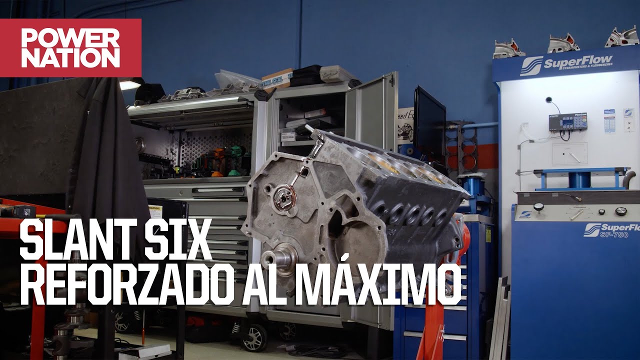 Motor Mopar Slant Six de Alta Tecnología