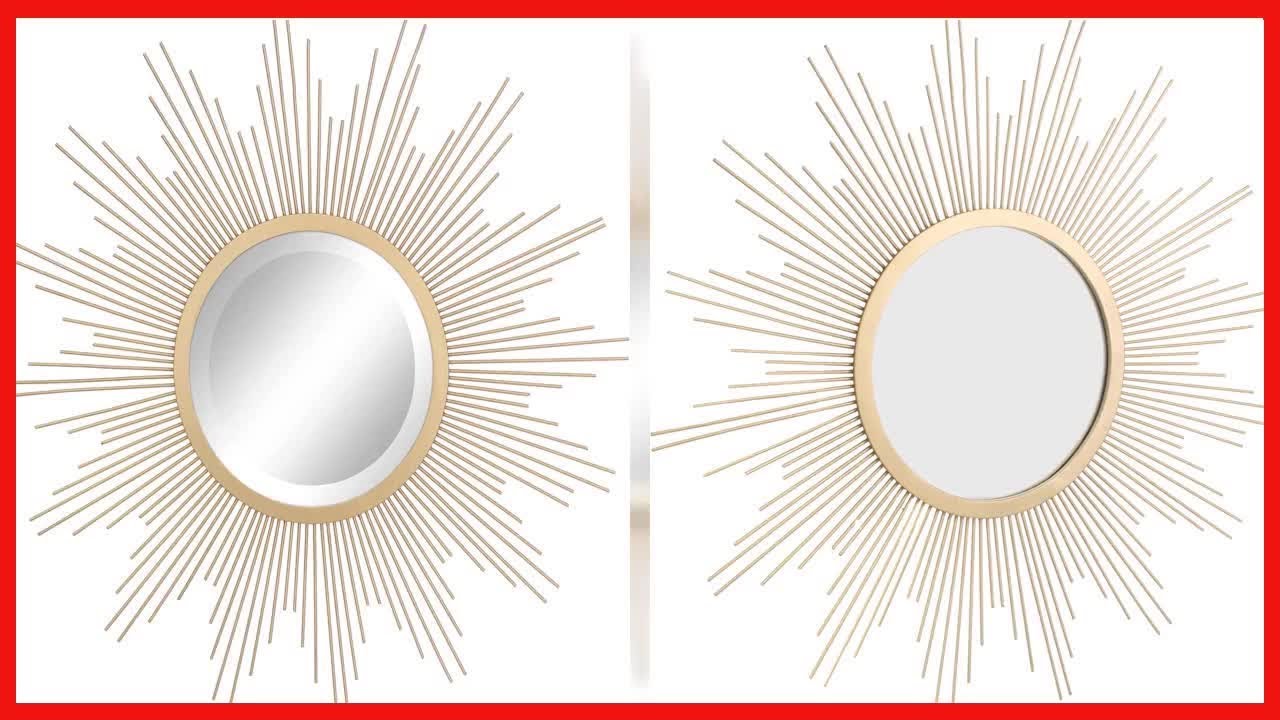 Great product -  Stonebriar Sunburst Wall mirror, 24 Inch, Gold