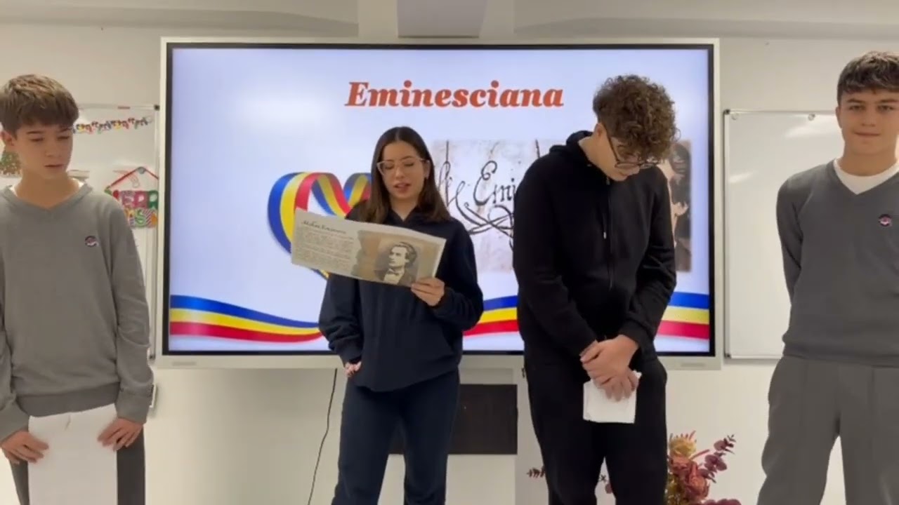 S16 Săptămâna Culturii Naționale - Clasa a VIII-a