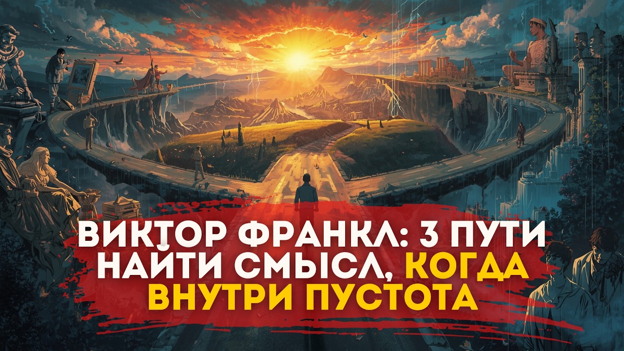 Виктор Франкл: 3 Пути Найти Смысл, Когда Внутри Пустота
