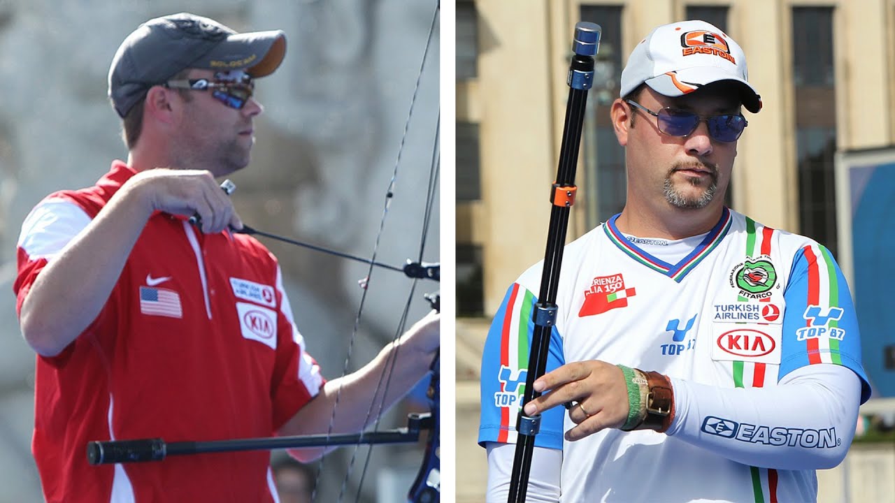 Braden Gellenthien v Sergio Pagni – compound men's semifinal | Paris 2013 Archery World Cup Final