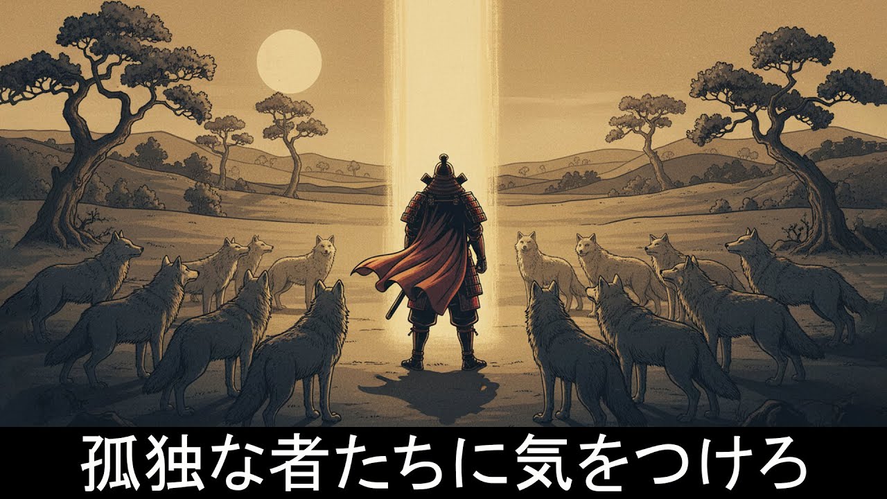 友達を持たない孤独な人に注意せよ