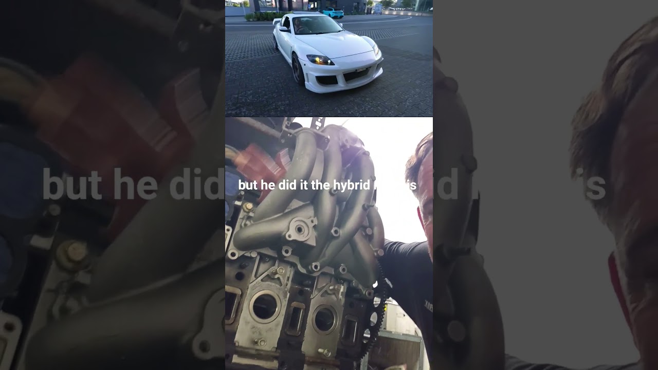 10,500 RENESIS RX8 Multiport in action! The combination RENESIS / RX7 ENGINE HYBRID COMBO
