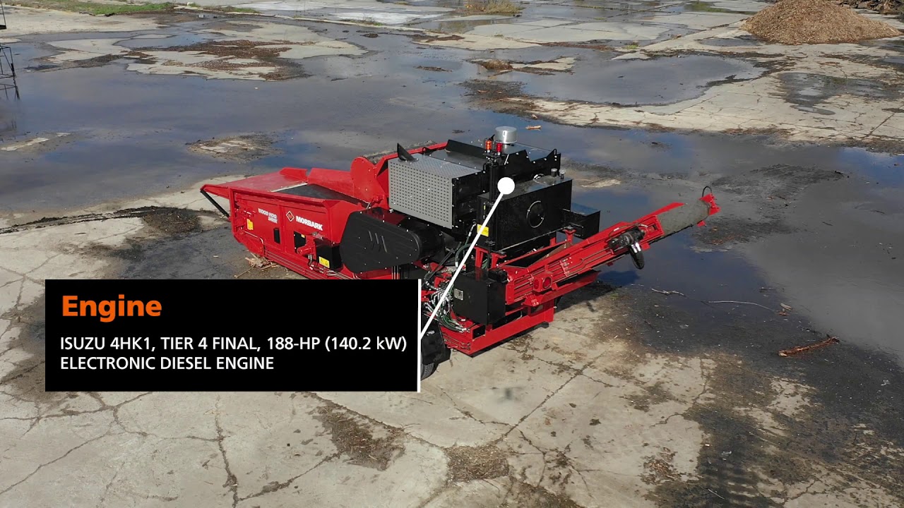 Morbark 2400X Wood Hog Equipment Walkaround