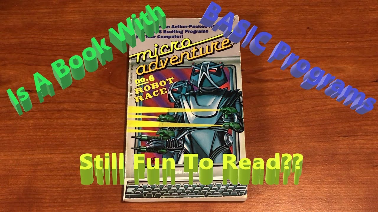 Micro Adventure Book 6:  Robot Race