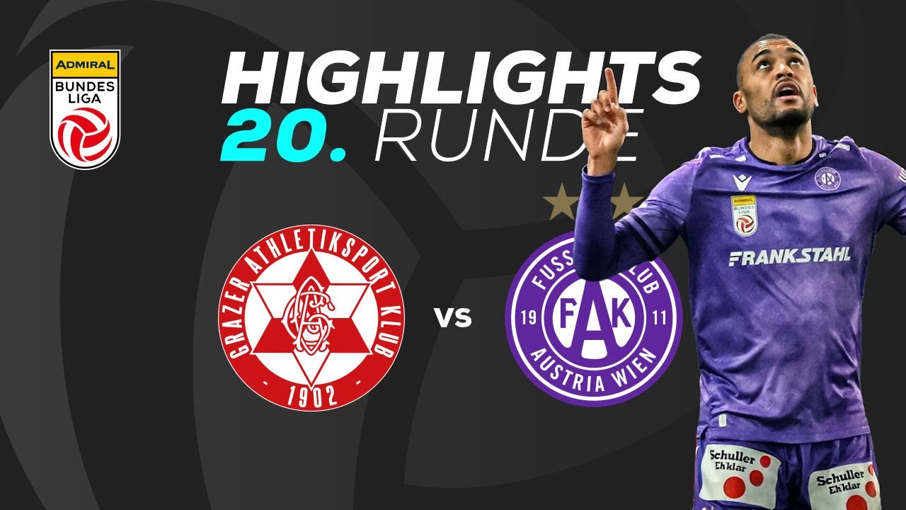 GAK 1902 - FK Austria Wien 20. Runde ADMIRAL Bundesliga 2024/25
