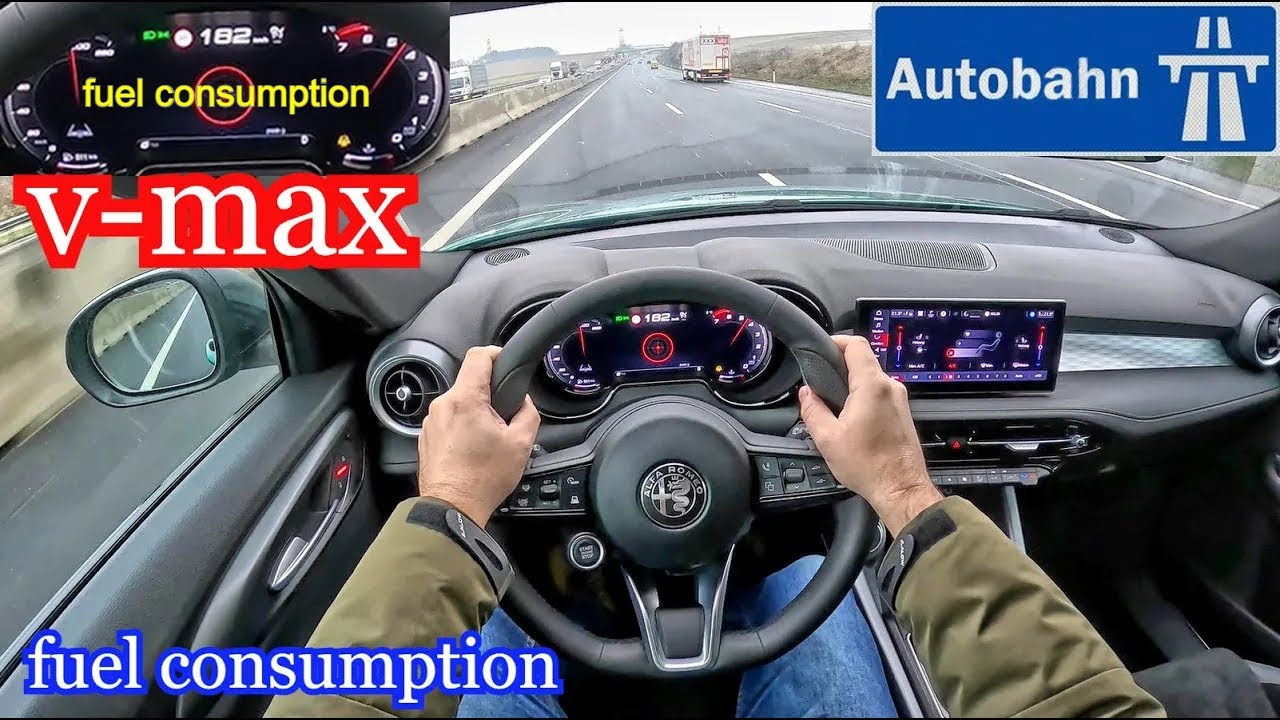 Alfa Romeo Tonale 1.5 Hybrid / 160 HP / Acceleration 8.8 s POV Test Drive #62
