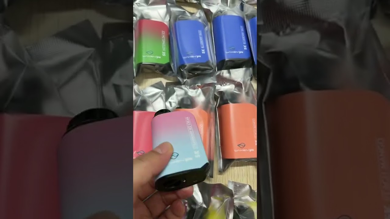 Disposable vapes, 5000puffs, Wakenbar, Waken_box series, nice design and high quality vape.