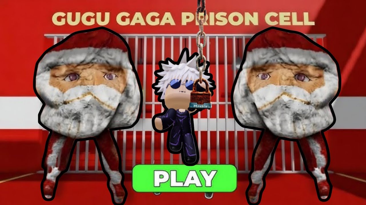 GUGU GAGA PRISON RUN! 👶🔥 (OBBY) Can Mini Gojo ESCAPE This Crazy Roblox Obby?!