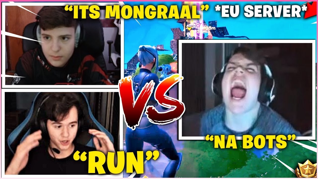 BUGHA & CLIX Freaks Out After Running Into MONGRAAL In EU Tournament! *NEW SQUAD*