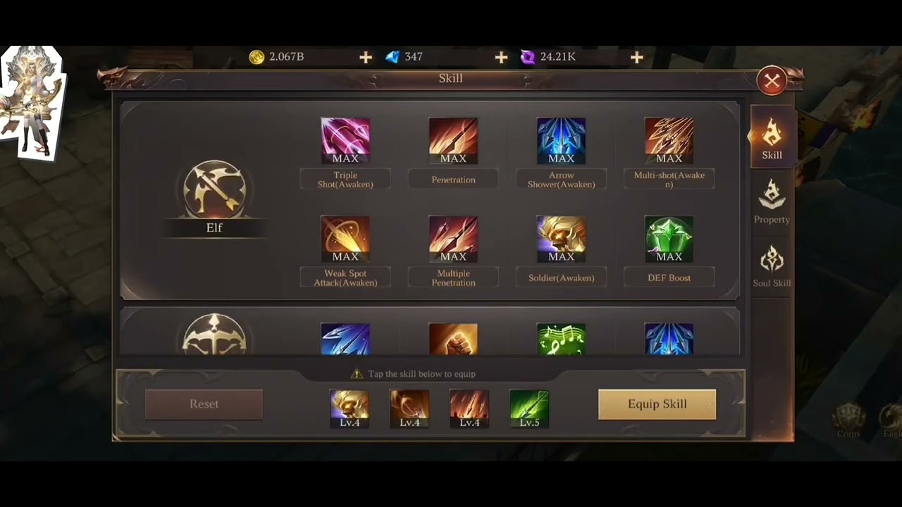 MU Dark Epoch ENE Elf Build –Indecisive