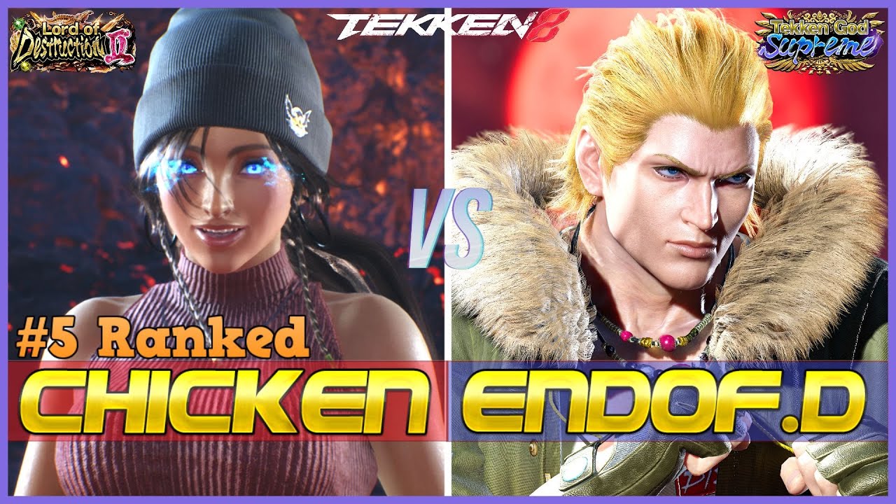 T8 ▰ CHICKENMARU (#5 Ranked Miary Zo) Vs ENDOFDREAMS (Steve) ▰ Tekken 8 High Level Gameplay