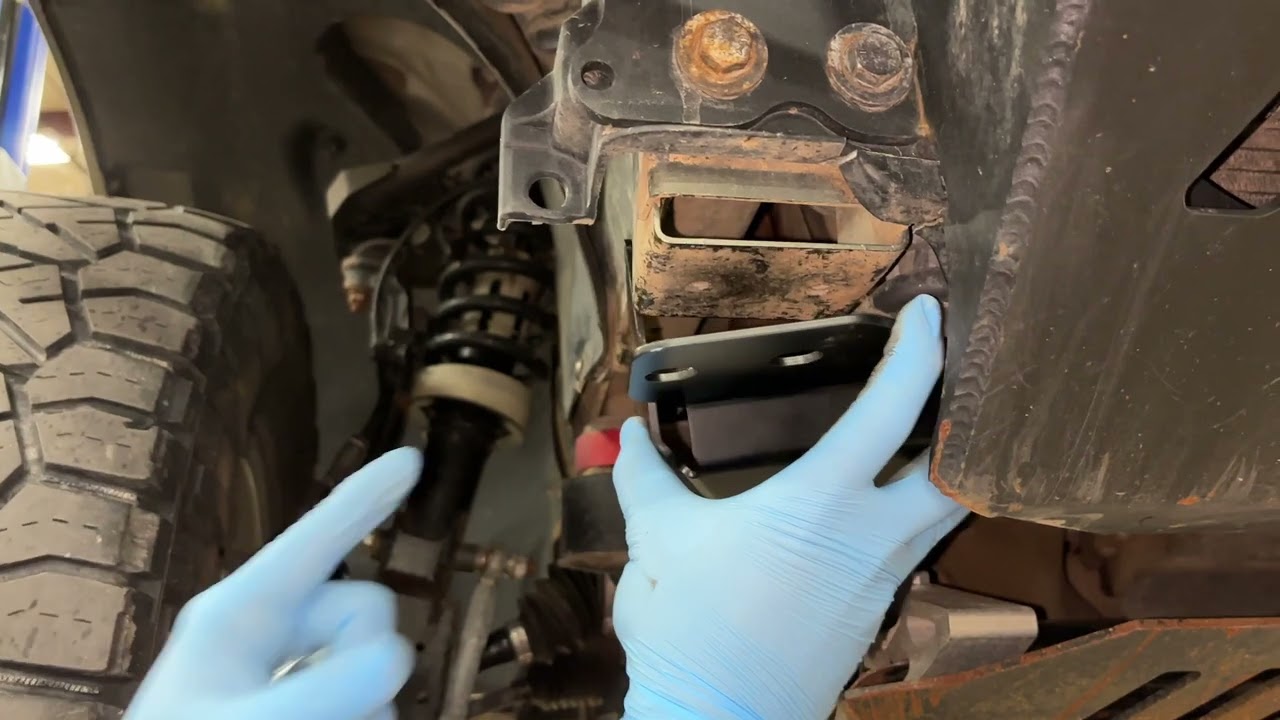 Eurowise Offroad Baja subframe mud guard installation