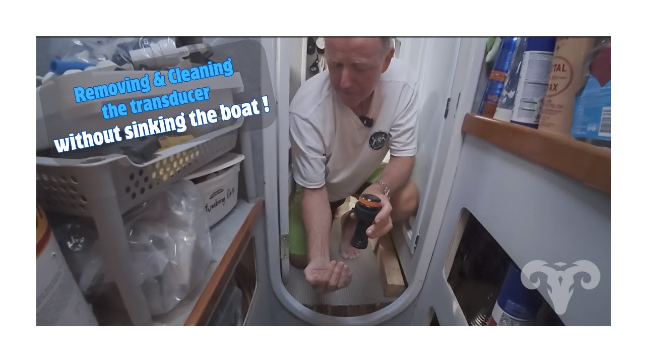 How to Remove and Clean an Airmar DST810 Transducer - Step by Step Guide (Ep.21) | Sailing ARGO