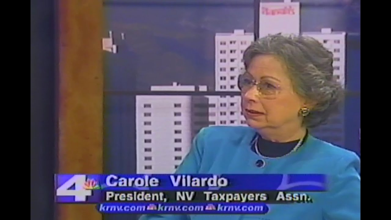 Nevada Newsmakers - Mar 31, 2003 - Carole Vilardo, President, Nevada Taxpayers Association